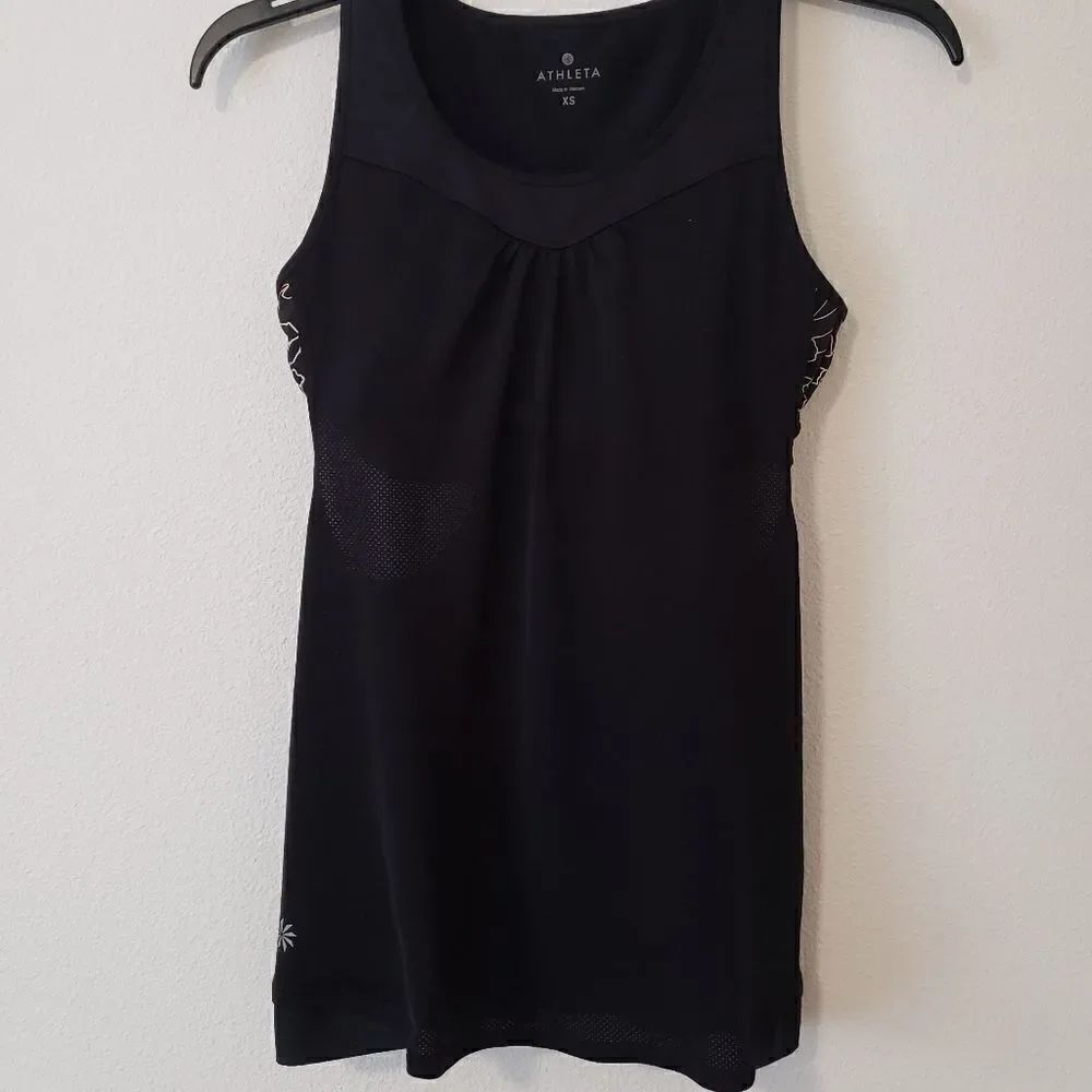 Athleta Workout Support Top (Floral) Sz XS
